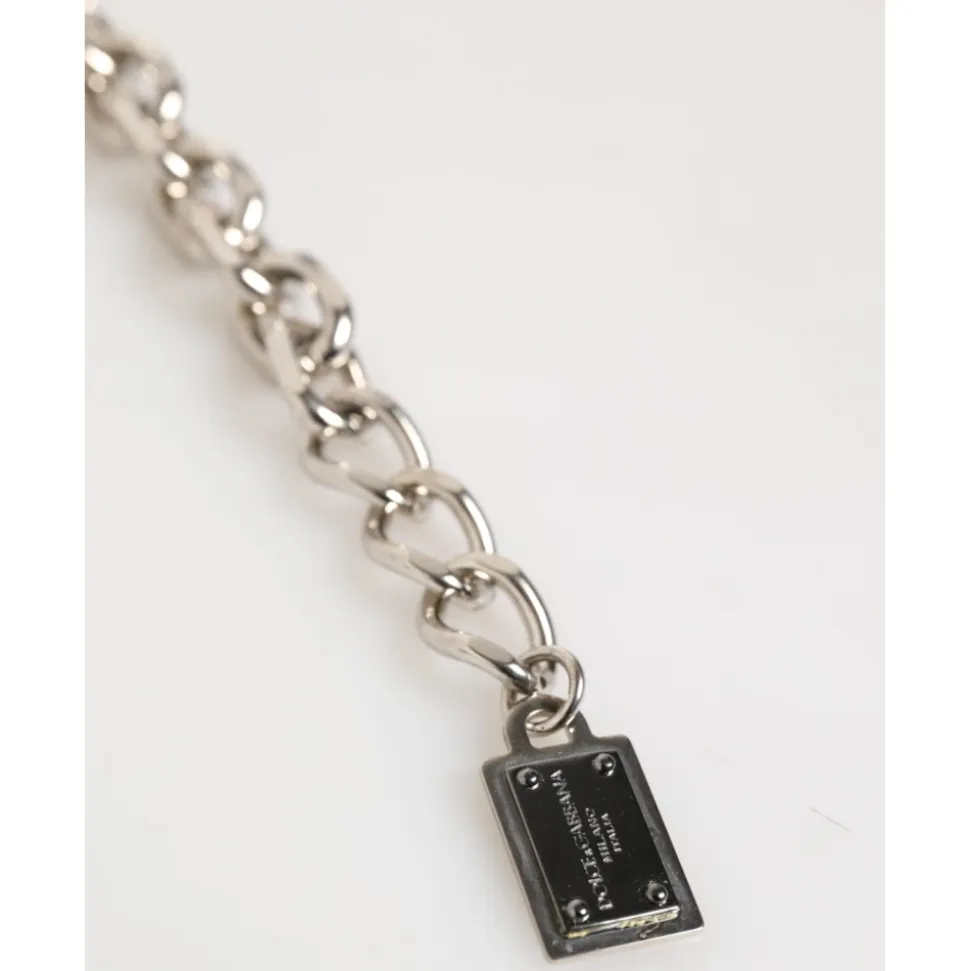 Pulsera de Hombre con Cadena de Plata y Cuentas