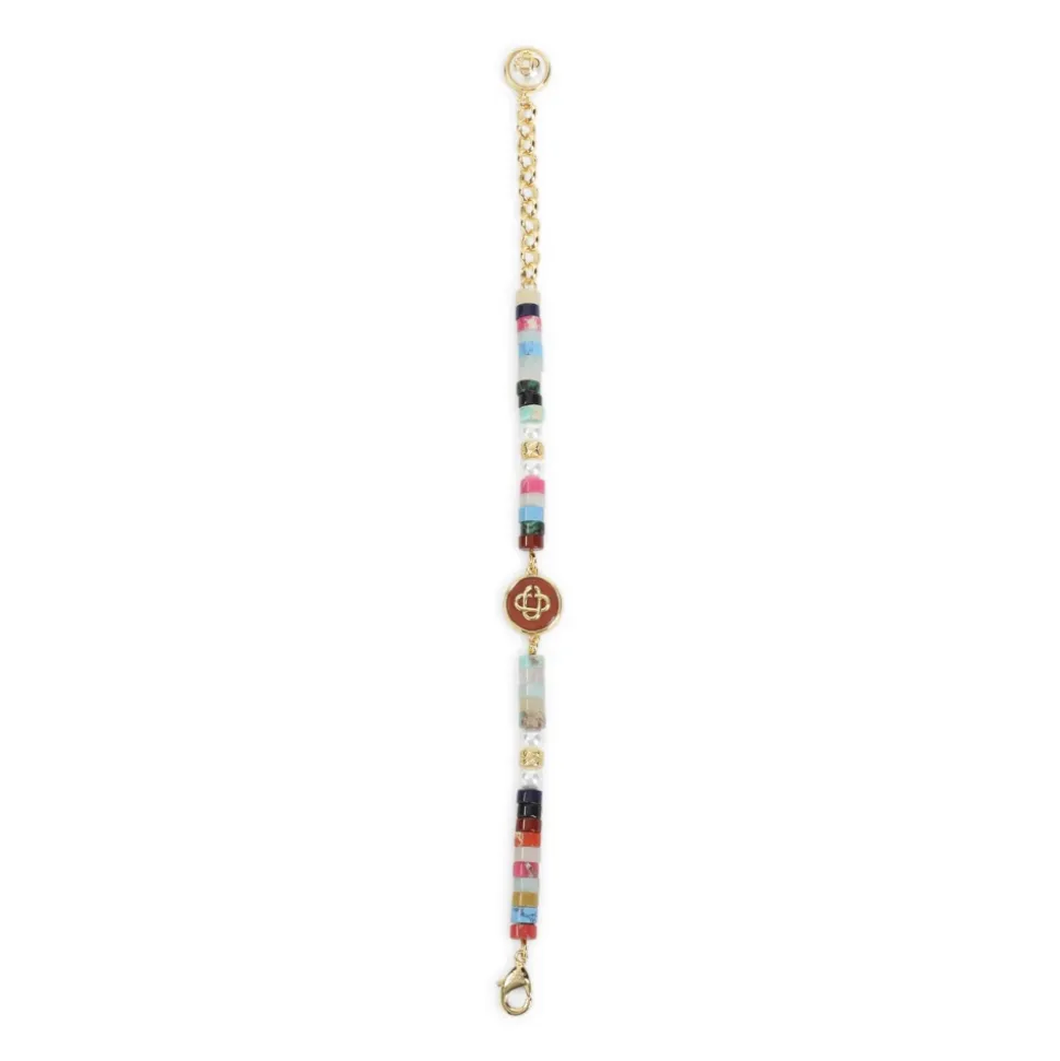 Pulsera de Múltiples Cuentas
