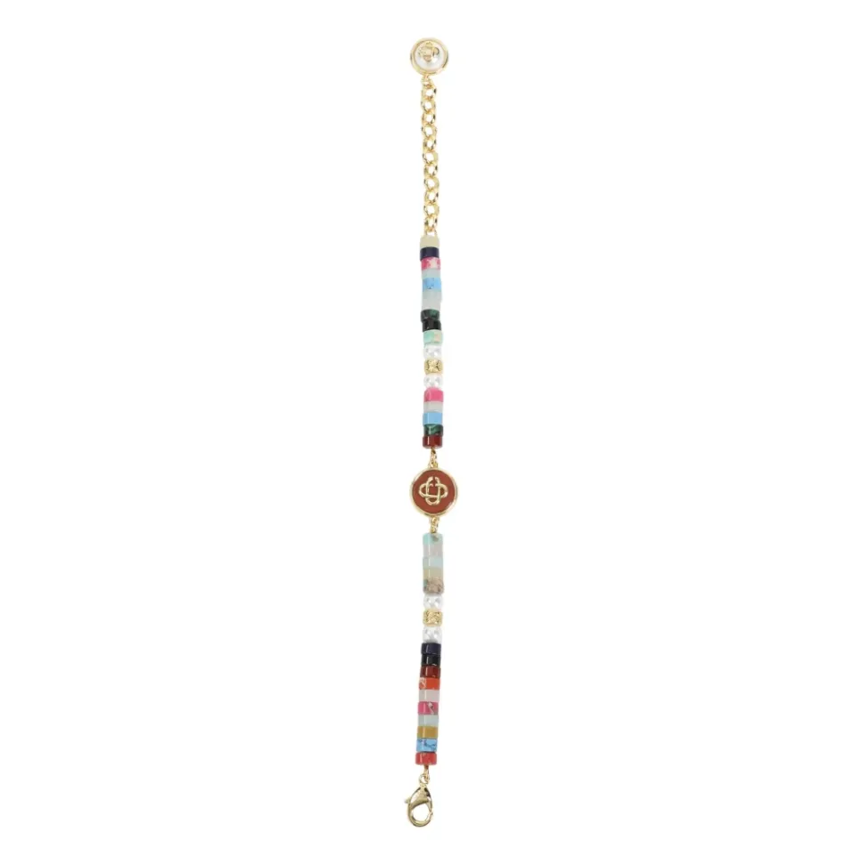 Pulsera de Múltiples Cuentas