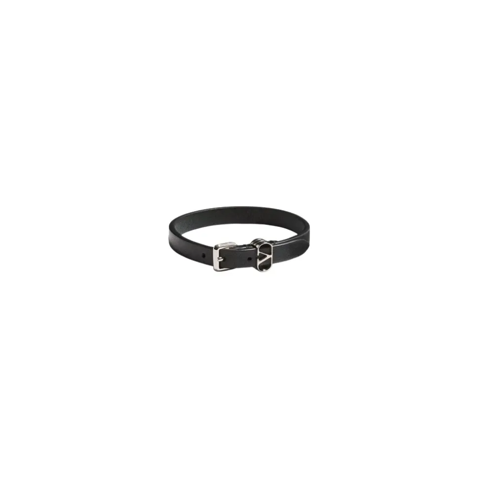 Pulsera Ovalette de piel de becerro