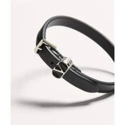 Pulsera Ovalette de piel de becerro