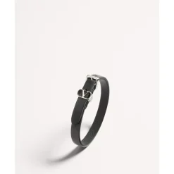 Pulsera Ovalette de piel de becerro