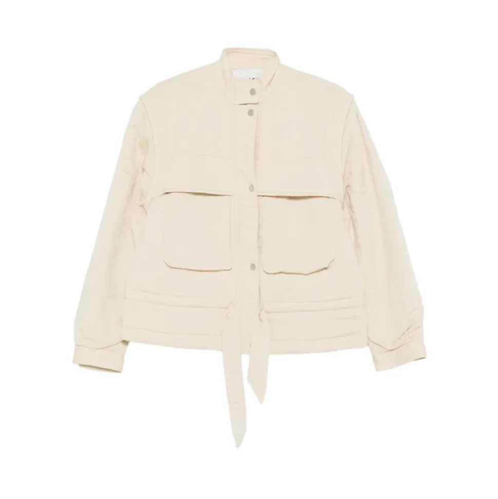 Quilted Tie Jacket