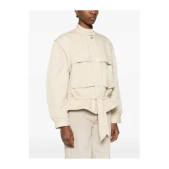 Quilted Tie Jacket