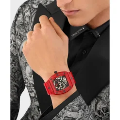 Reloj automático de hombre The $keleton Crystal