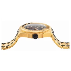 Reloj Chain Reaction Negro/Oro