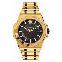 Reloj Chain Reaction Negro/Oro