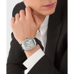 Reloj de Cristal Esqueleto