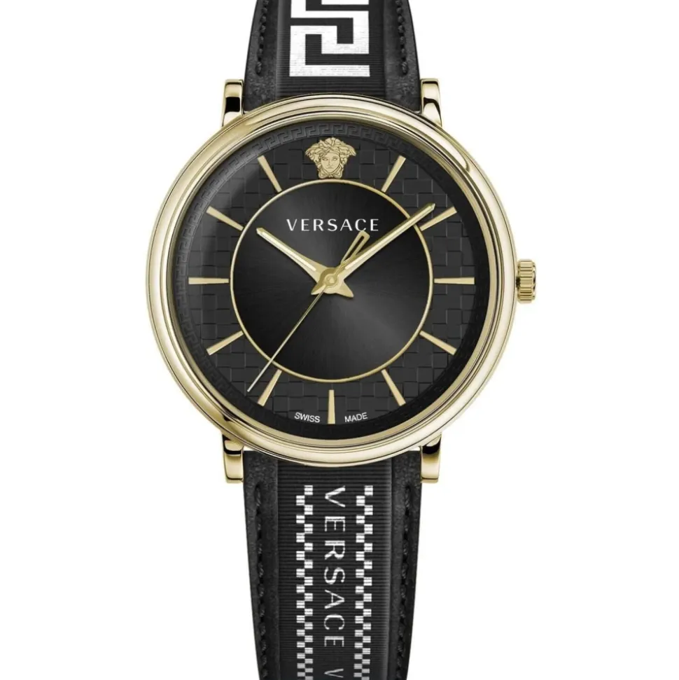 Reloj de pulsera de cuero V-CIRCLE