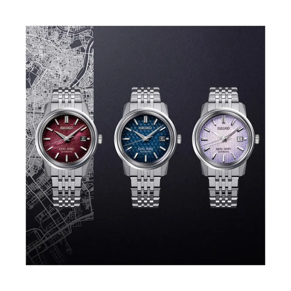 Reloj KING SEIKO Automático 3 manecillas fecha