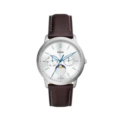 Reloj Minimalista de Cuero Ecológico Estilo NEUTRA