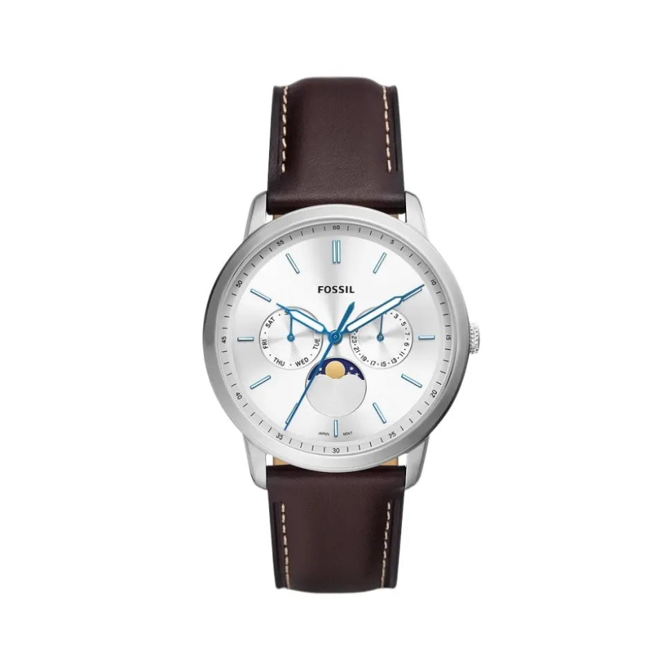Reloj Minimalista de Cuero Ecológico Estilo NEUTRA