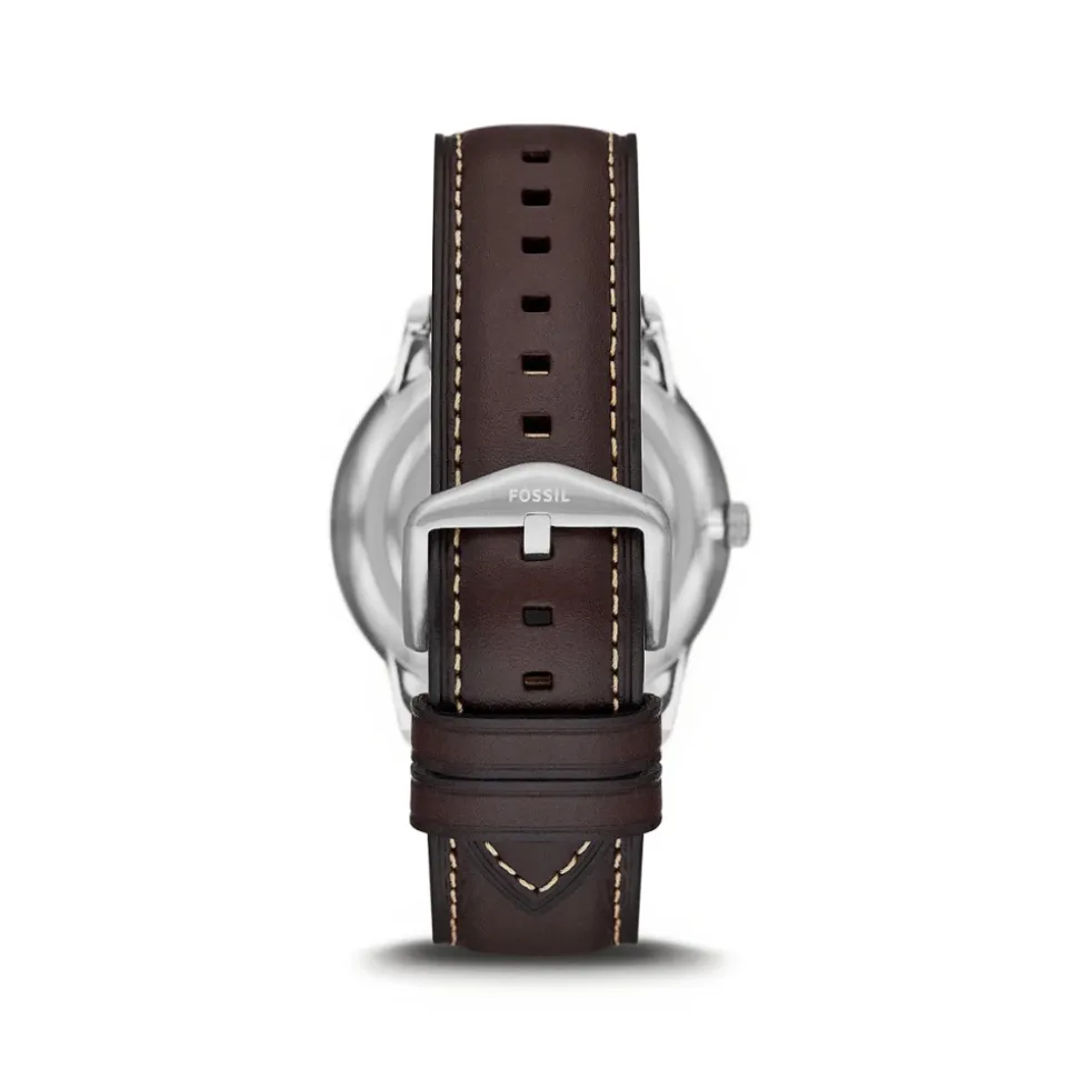 Reloj Minimalista de Cuero Ecológico Estilo NEUTRA