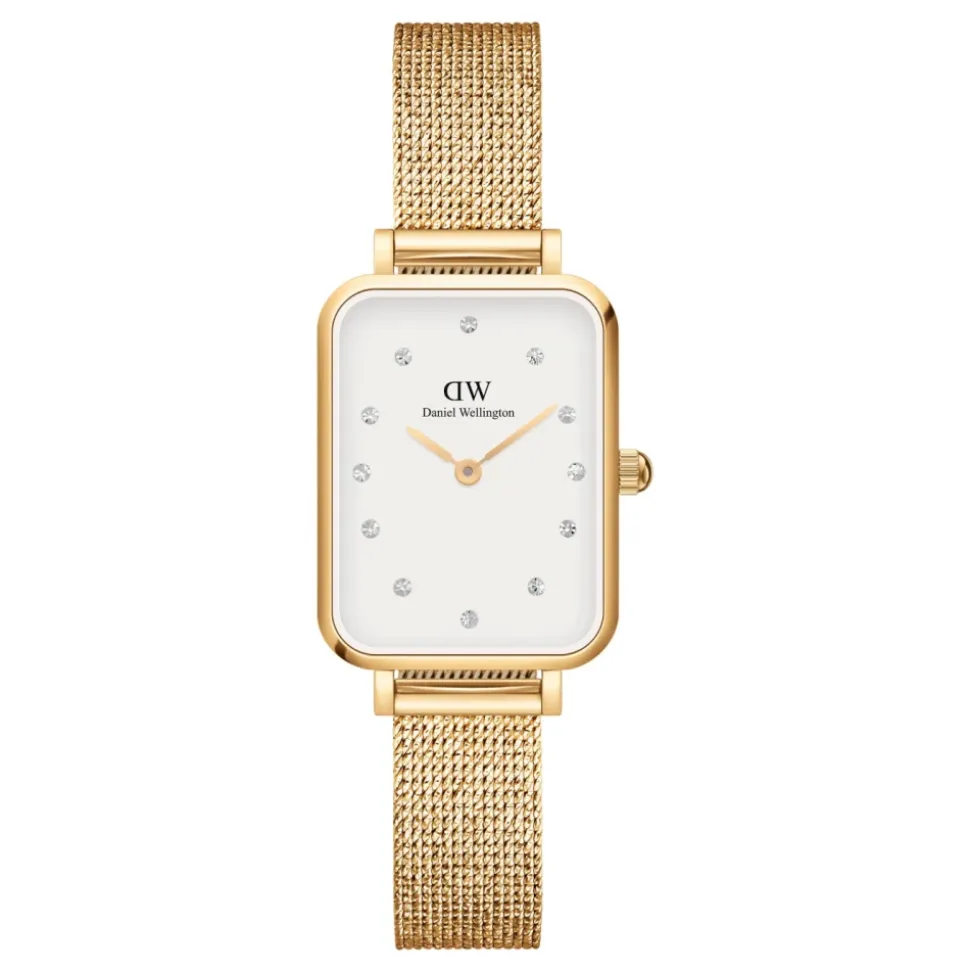Reloj Quadro Dorado, Elegante y Funcional