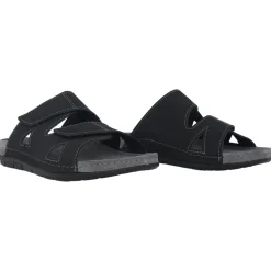 Sandalia de cuero para hombre - Negro