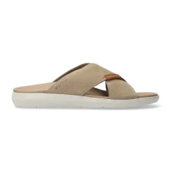 Sandalia de hombre beige - Calzado de cuero