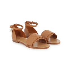 Sandalias con Abalorios del Logo
