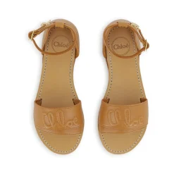 Sandalias con Abalorios del Logo