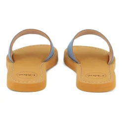 Sandalias con estampado del logo