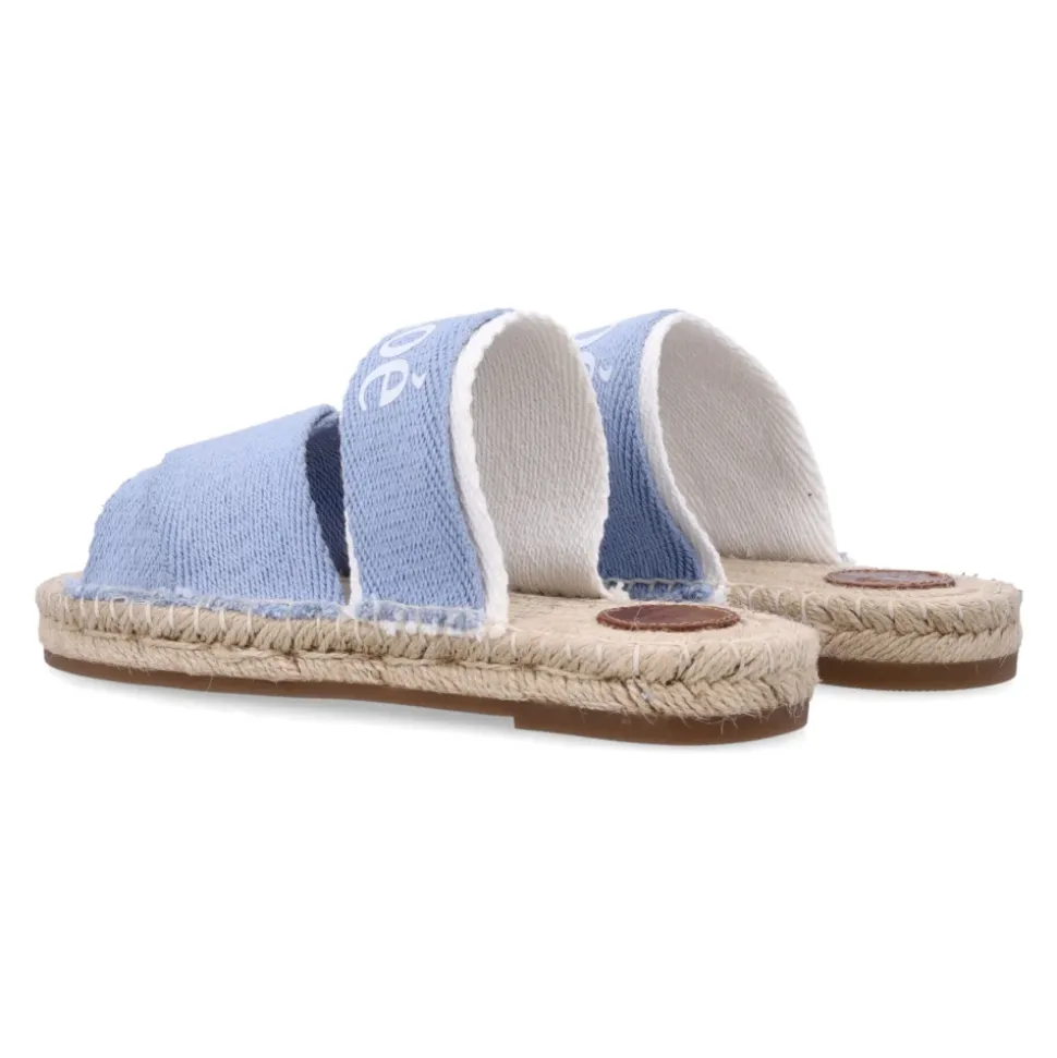 Sandalias con Logo