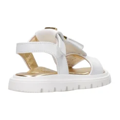 Sandalias de cuero con adorno de borlas