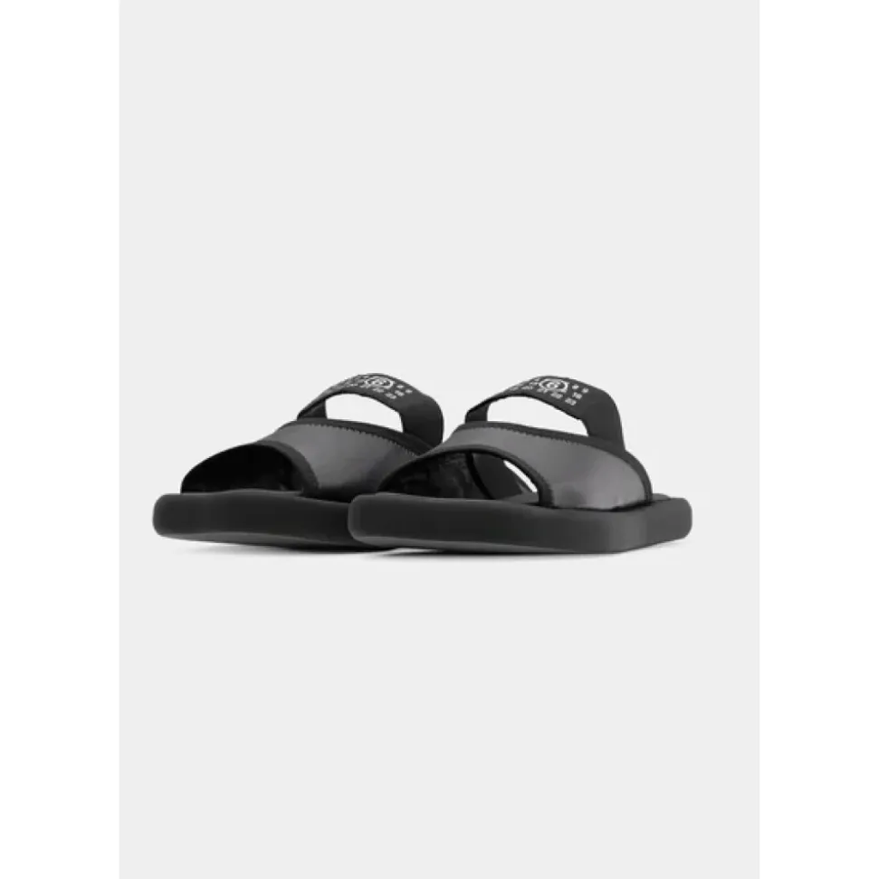 Sandalias de Cuero con Logotipo
