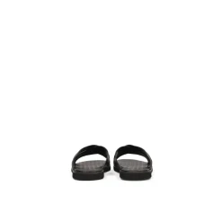 Sandalias de cuero para hombre con correas cruzadas