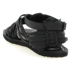 Sandalias de Cuero Trenzado