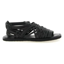 Sandalias de Cuero Trenzado