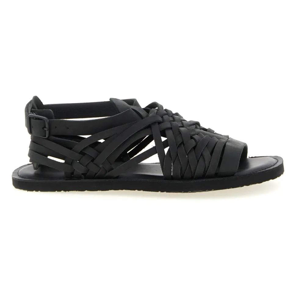 Sandalias de Cuero Trenzado