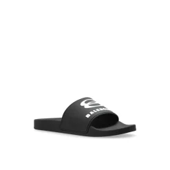 Sandalias de goma con logo