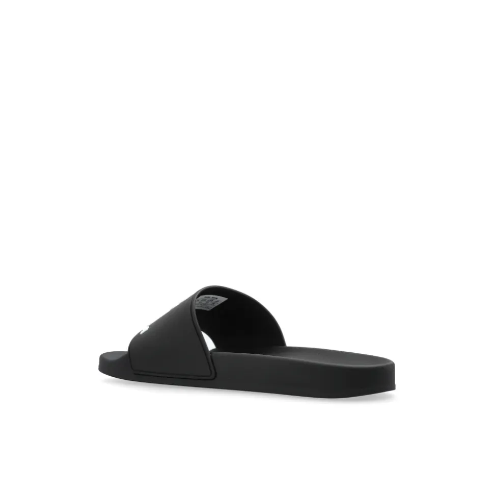 Sandalias de goma con logo