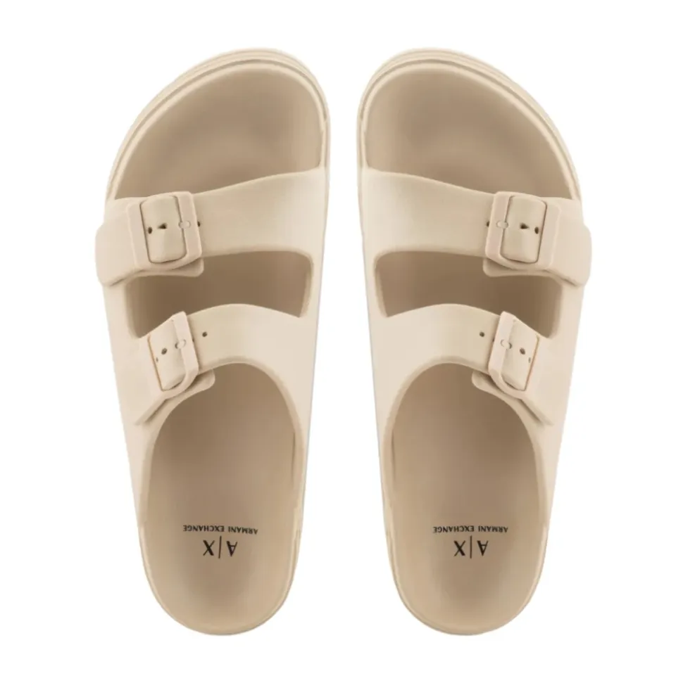 Sandalias de hombre en material de acetato