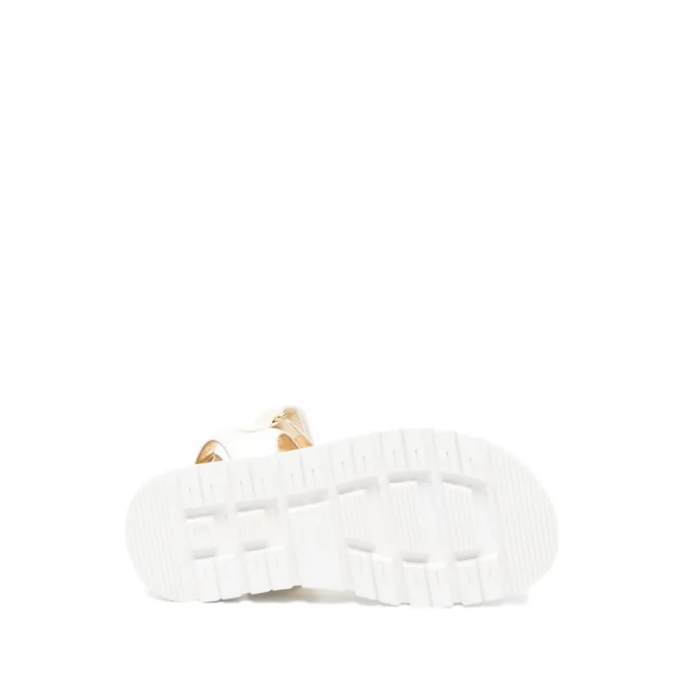 Sandalias de Tiras de Cuero
