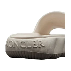 Sandalias de Verano Offwhite Estilo Acolchado