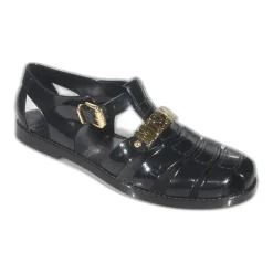 Sandalias Jelly con Logotipo y Letras