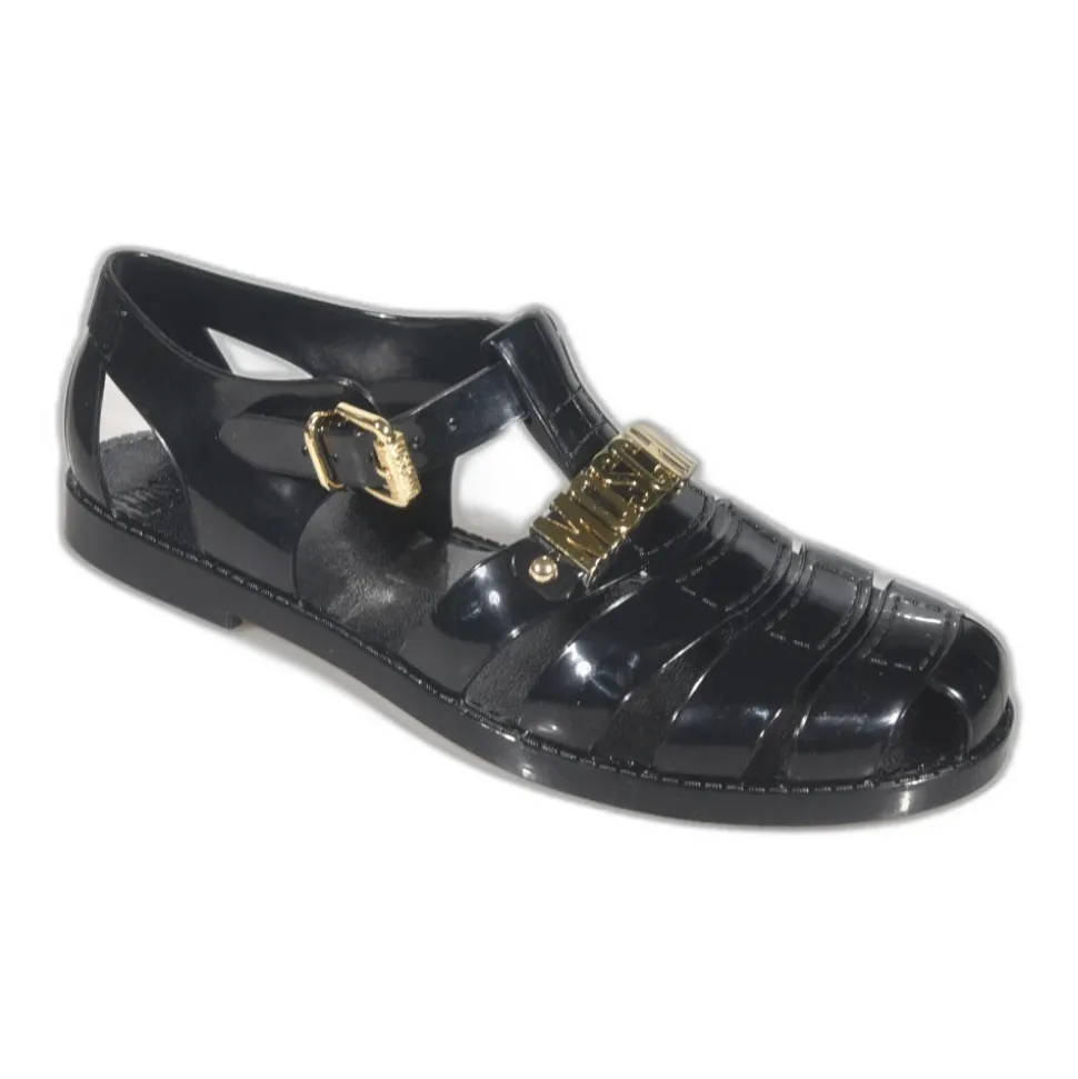 Sandalias Jelly con Logotipo y Letras