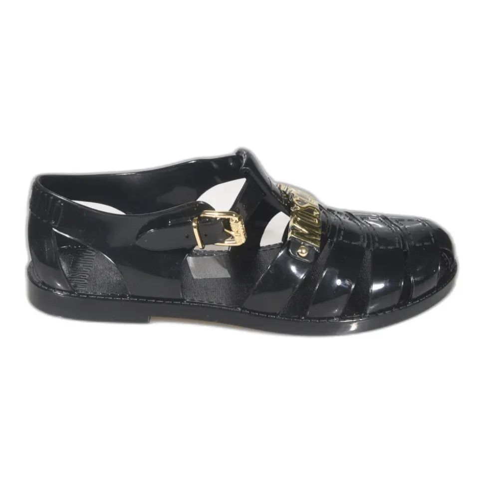 Sandalias Jelly con Logotipo y Letras