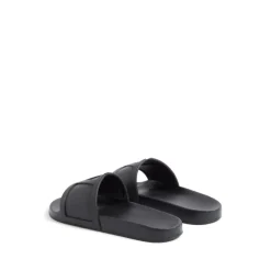 Sandalias Negras con Logo V