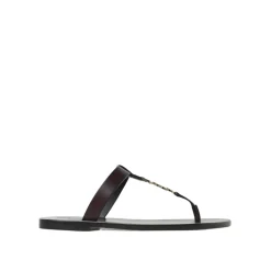 Sandalias Planas de Cuero de Lujo
