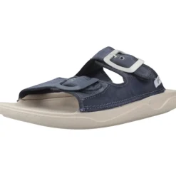Sandalias Sliders con Hebilla