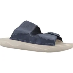 Sandalias Sliders con Hebilla