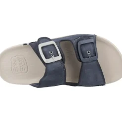 Sandalias Sliders con Hebilla