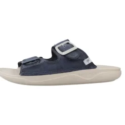 Sandalias Sliders con Hebilla