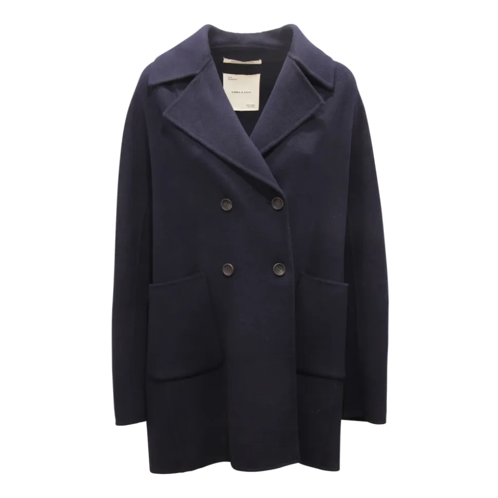 44S062 Cappotto Doppiopetto