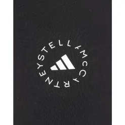 Shorts negros con logo de cintura alta