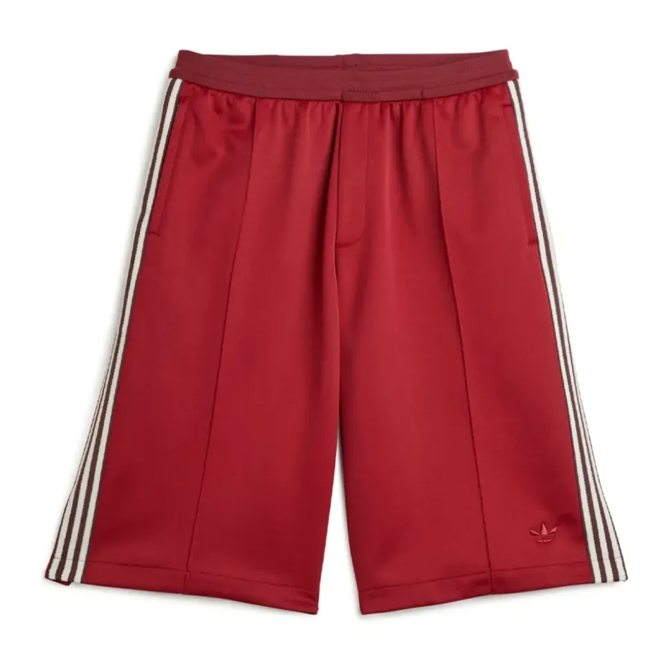 Shorts Rojos Estilo Retro