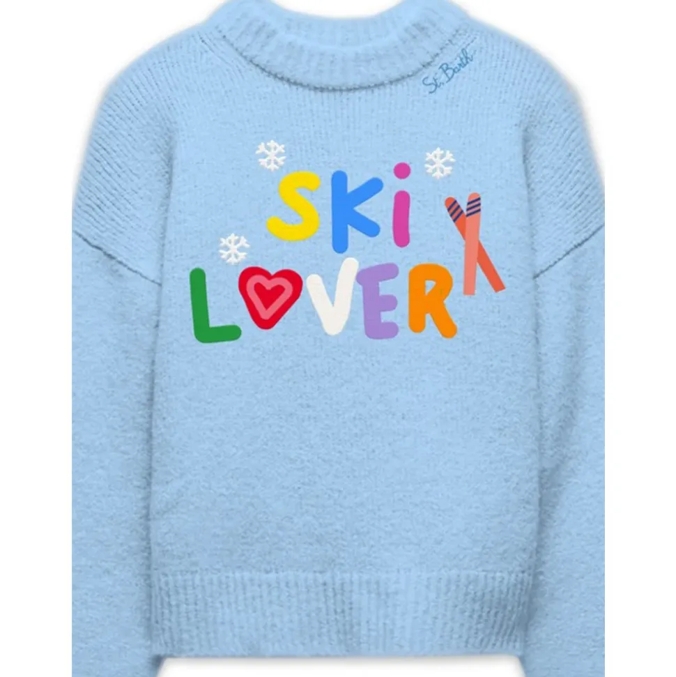 Ski Lovers Doodle Patch 31 Boxy Sweater