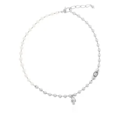 Skull & Pearl Necklace