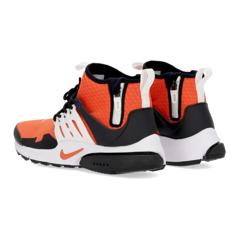 Sneaker Mid Utility Naranja